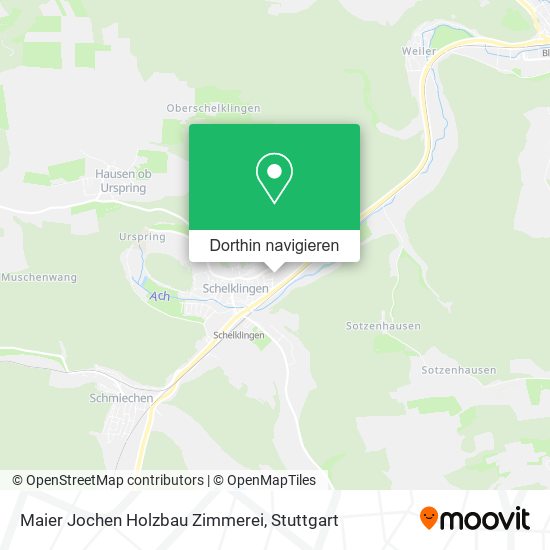 Maier Jochen Holzbau Zimmerei Karte
