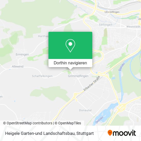 Heigele Garten-und Landschaftsbau Karte