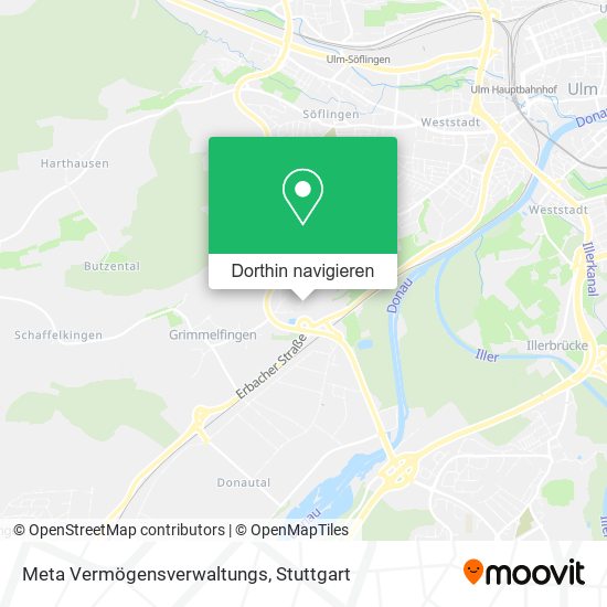 Meta Vermögensverwaltungs Karte