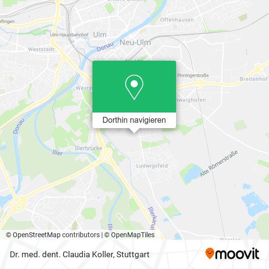 Dr. med. dent. Claudia Koller Karte