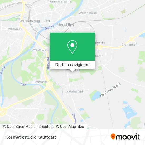 Kosmetikstudio Karte