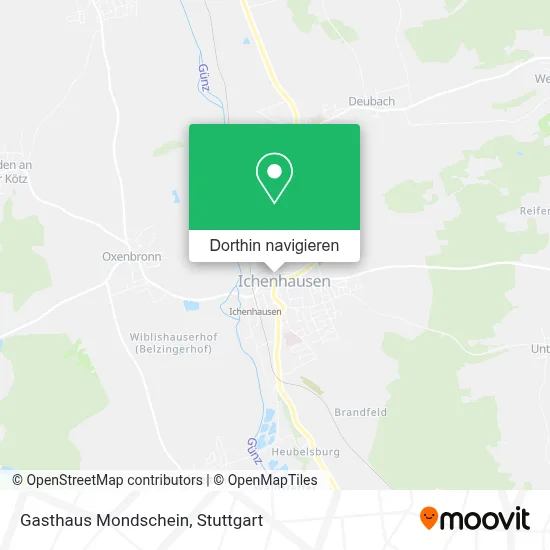 Gasthaus Mondschein Karte