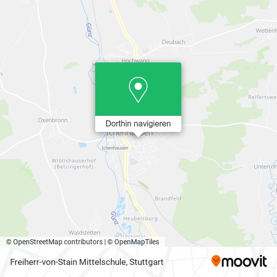 Freiherr-von-Stain Mittelschule Karte