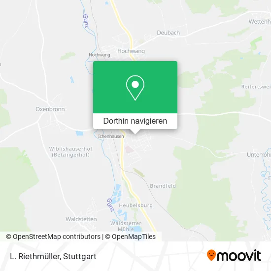 L. Riethmüller Karte