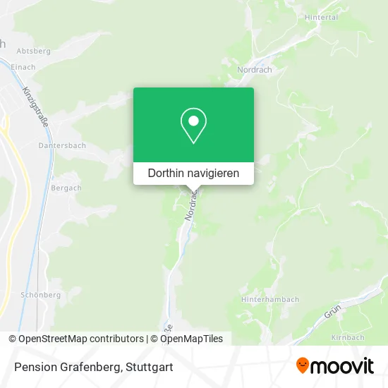 Pension Grafenberg Karte