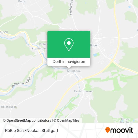 Rößle Sulz/Neckar Karte