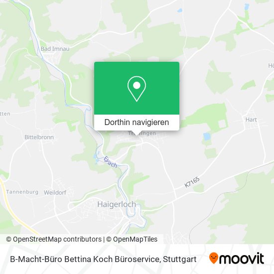 B-Macht-Büro Bettina Koch Büroservice Karte