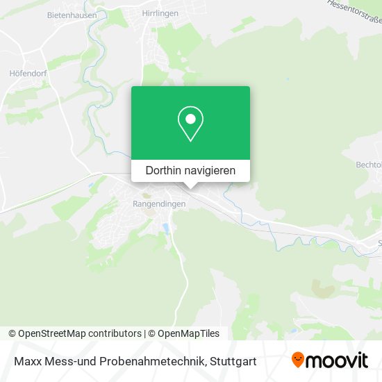 Maxx Mess-und Probenahmetechnik Karte