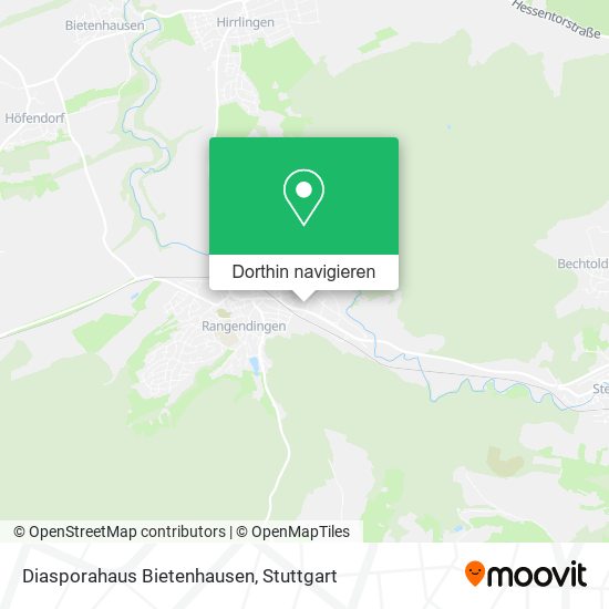 Diasporahaus Bietenhausen Karte