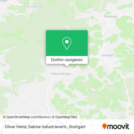 Oliver Heinz, Sabine Industrievertr. Karte