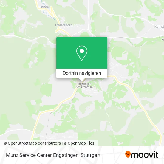 Munz Service Center Engstingen Karte