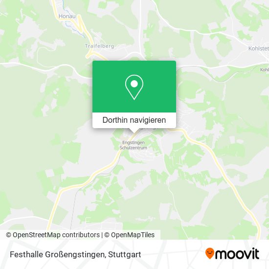 Festhalle Großengstingen Karte