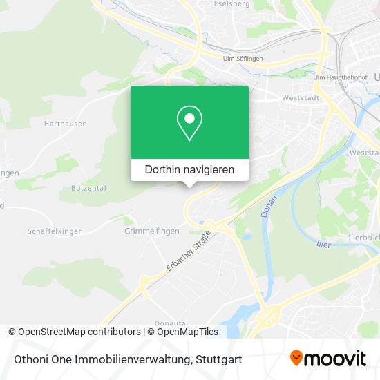 Othoni One Immobilienverwaltung Karte