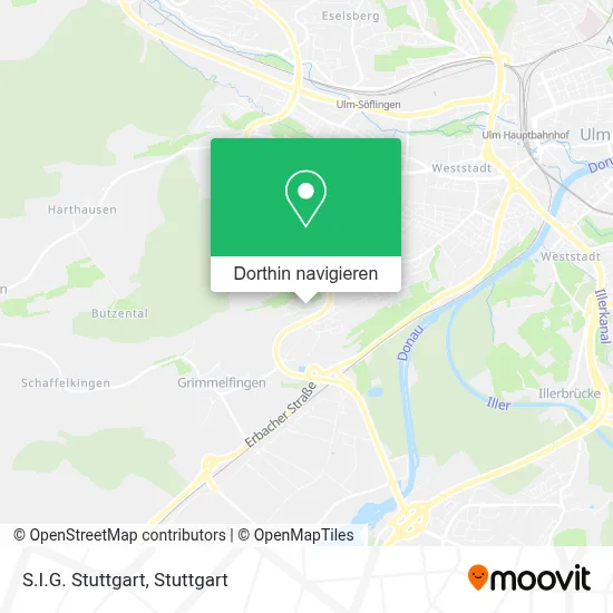 S.I.G. Stuttgart Karte