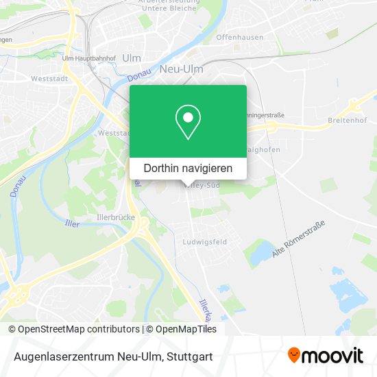 Augenlaserzentrum Neu-Ulm Karte