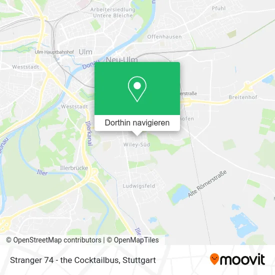 Stranger 74 - the Cocktailbus Karte