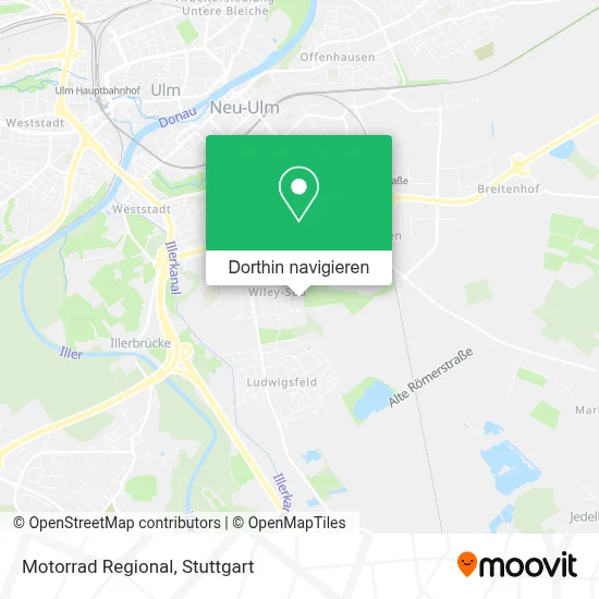 Motorrad Regional Karte