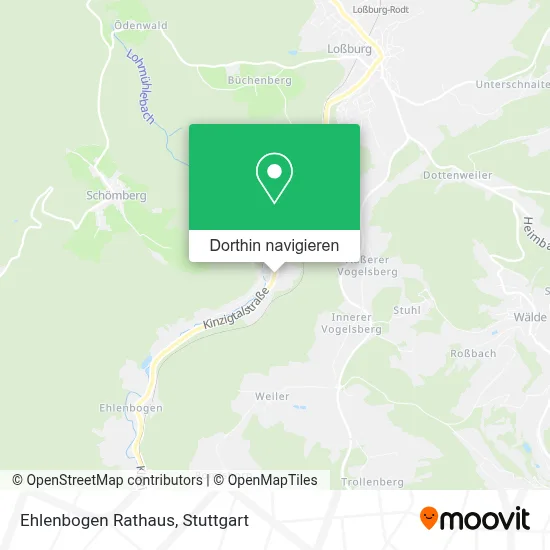 Ehlenbogen Rathaus Karte
