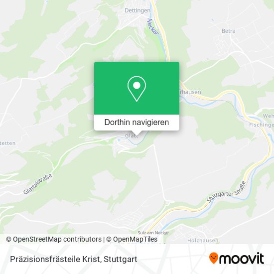 Präzisionsfrästeile Krist Karte
