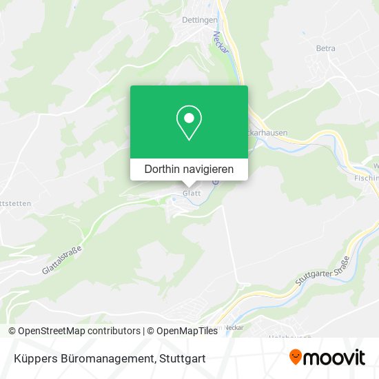 Küppers Büromanagement Karte