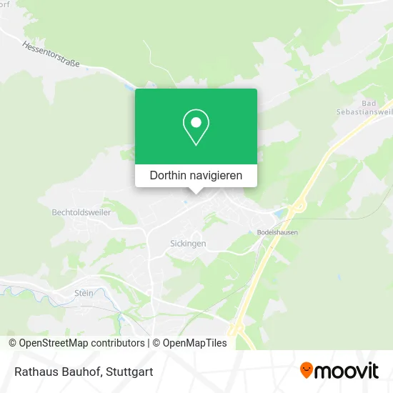 Rathaus Bauhof Karte