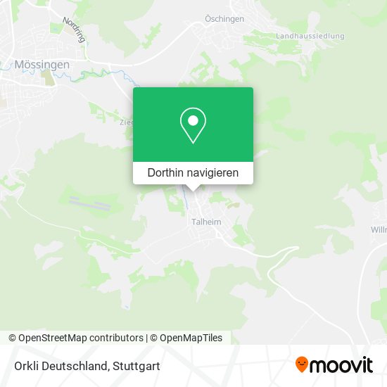 Orkli Deutschland Karte