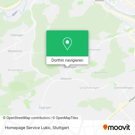 Homepage Service Lukic Karte