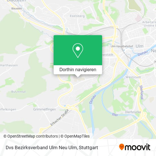 Dvs Bezirksverband Ulm Neu Ulm Karte