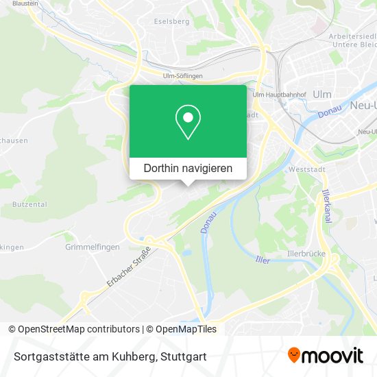 Sortgaststätte am Kuhberg Karte