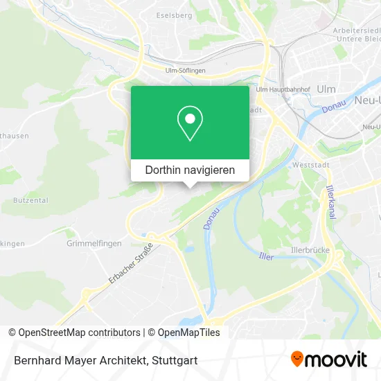 Bernhard Mayer Architekt Karte