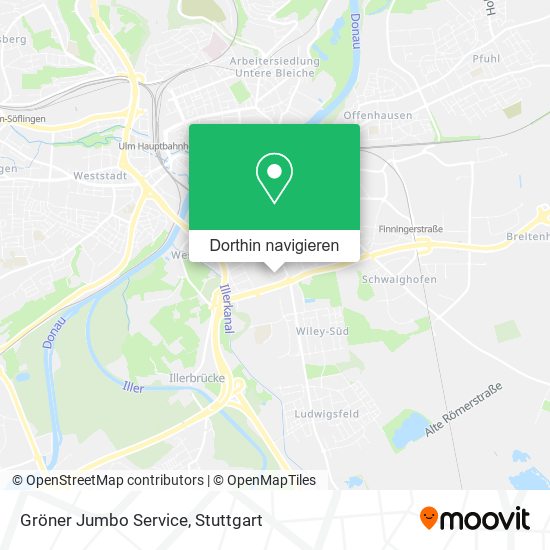 Gröner Jumbo Service Karte