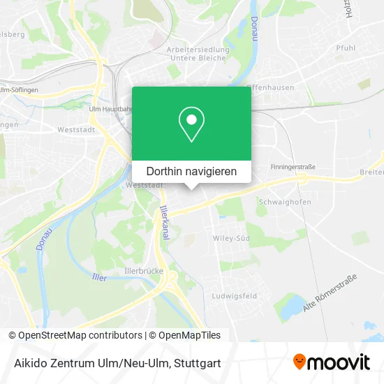 Aikido Zentrum Ulm/Neu-Ulm Karte