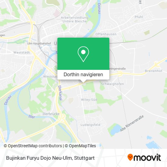 Bujinkan Furyu Dojo Neu-Ulm Karte