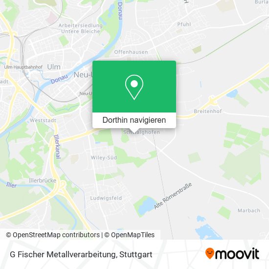 G Fischer Metallverarbeitung Karte