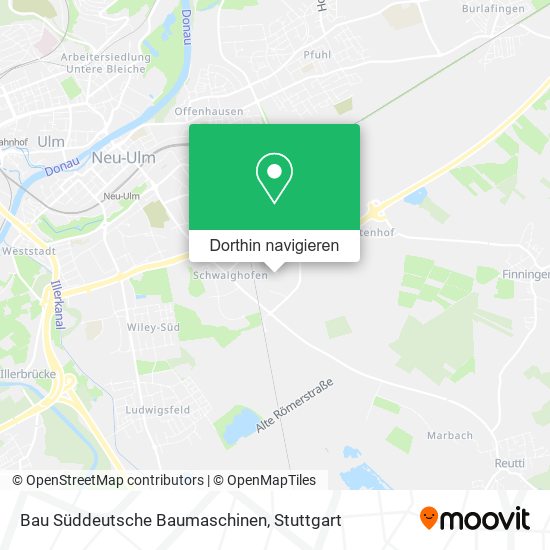 Bau Süddeutsche Baumaschinen Karte