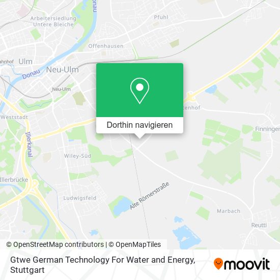 Gtwe German Technology For Water and Energy Karte