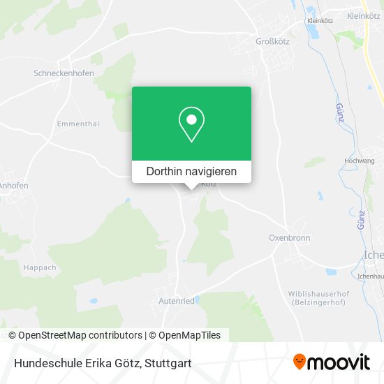 Hundeschule Erika Götz Karte