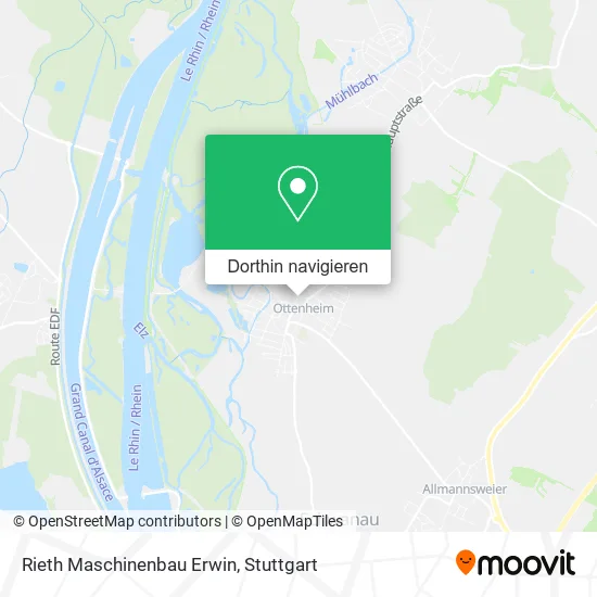 Rieth Maschinenbau Erwin Karte