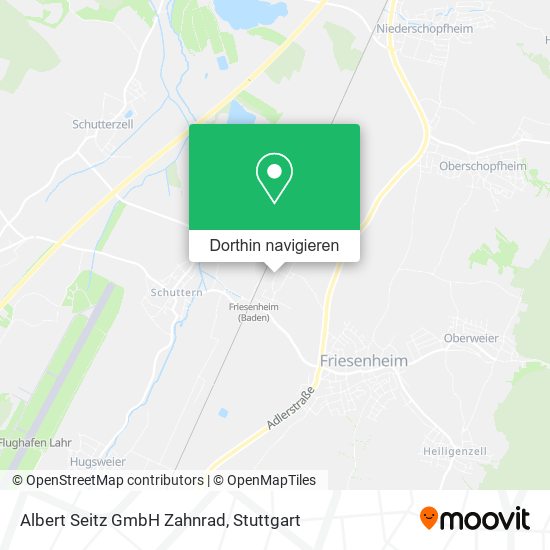 Albert Seitz GmbH Zahnrad Karte