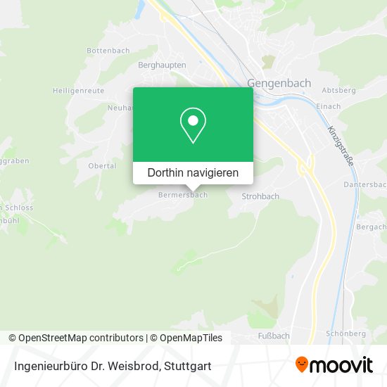 Ingenieurbüro Dr. Weisbrod Karte
