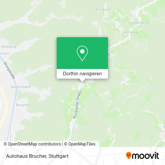 Autohaus Brucher Karte