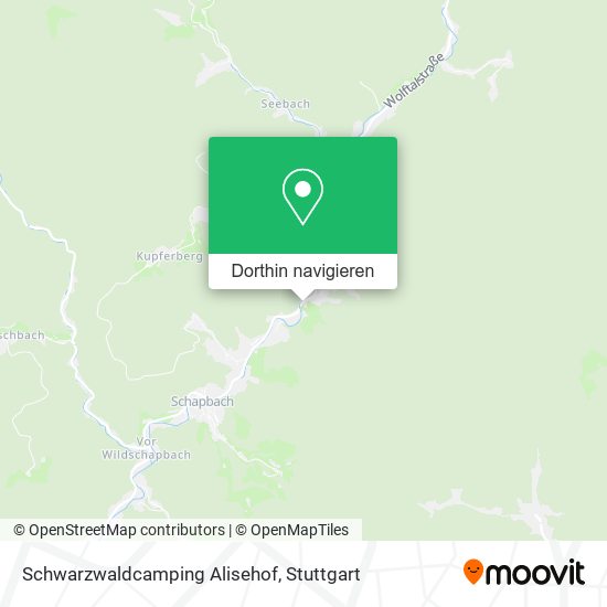 Schwarzwaldcamping Alisehof Karte