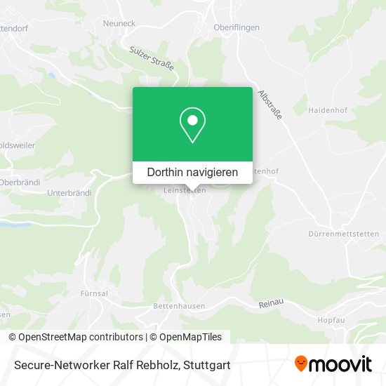 Secure-Networker Ralf Rebholz Karte