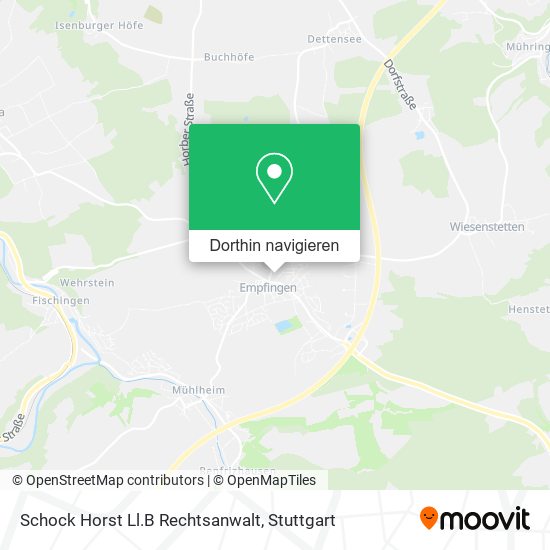 Schock Horst Ll.B Rechtsanwalt Karte
