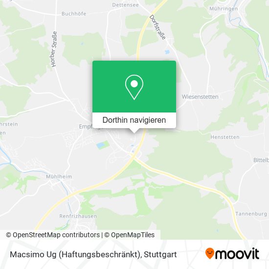 Macsimo Ug (Haftungsbeschränkt) Karte