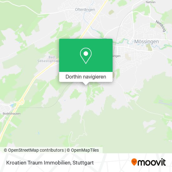 Kroatien Traum Immobilien Karte