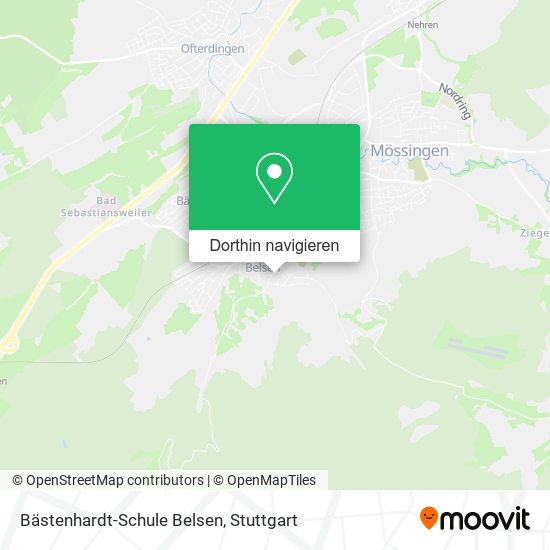 Bästenhardt-Schule Belsen Karte