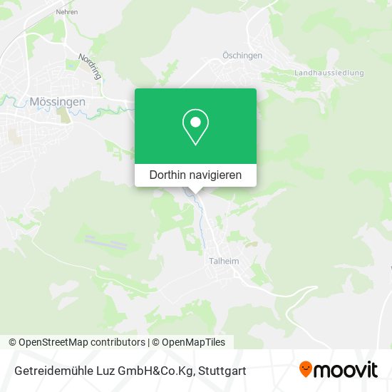 Getreidemühle Luz GmbH&Co.Kg Karte