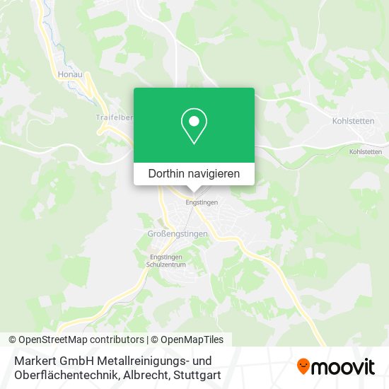 Markert GmbH Metallreinigungs- und Oberflächentechnik, Albrecht Karte