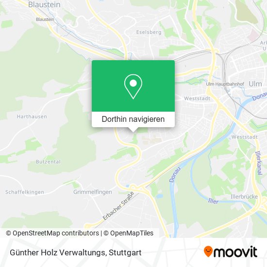 Günther Holz Verwaltungs Karte